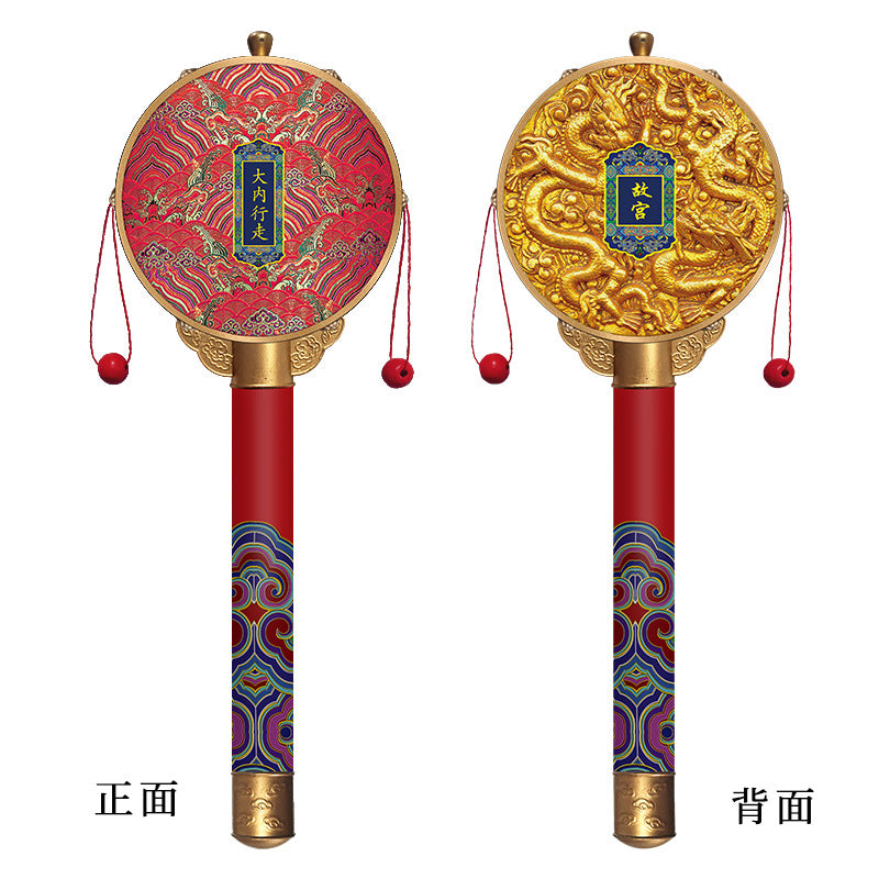 Chinese Characteristic Children's Toy Hand Drum Shaking Drum Tourist Souvenirs Small Gifts