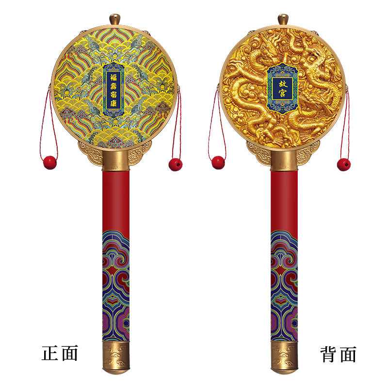 Chinese Characteristic Children's Toy Hand Drum Shaking Drum Tourist Souvenirs Small Gifts