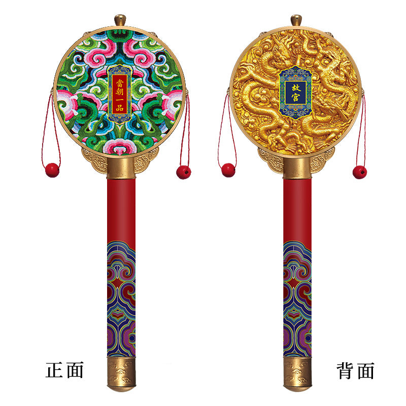 Chinese Characteristic Children's Toy Hand Drum Shaking Drum Tourist Souvenirs Small Gifts