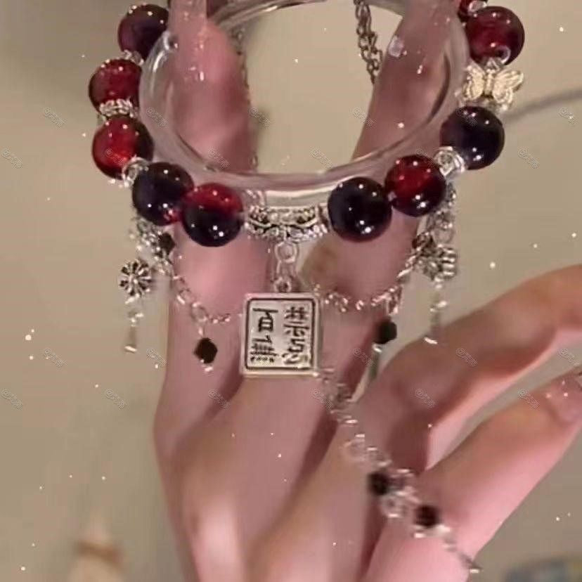 "Western Saintess" Miao Ethnic Bell Tassel Bracelet Multi-layer Chinese Style Hanfu Accessory Chinese Style Women